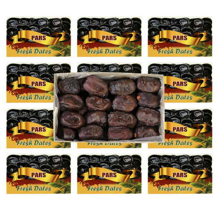 12x Daktyle Pars Irańskie Naturalne 600g