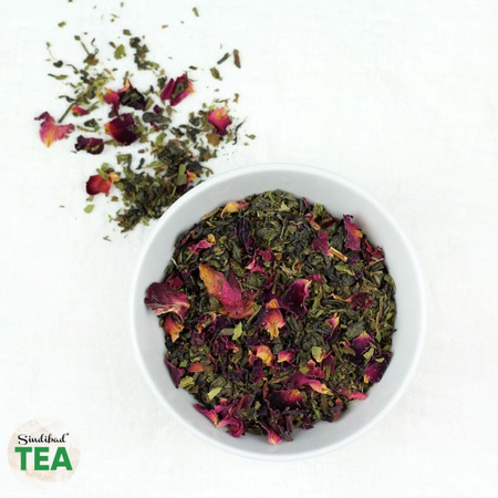 Zielona Herbata "Mięta & Róża" 35g | Sindibad