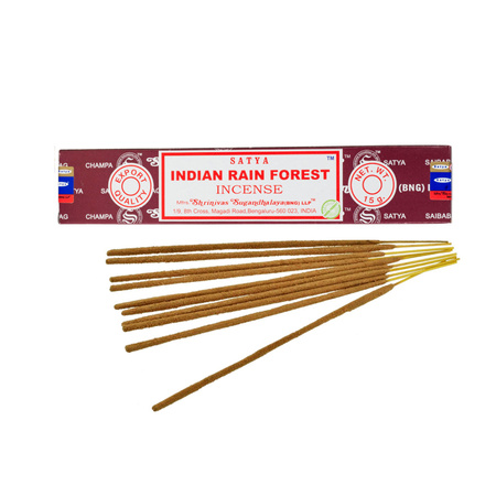 Kadzidełka Indyjskie INDIAN RAIN FOREST 15g Satya