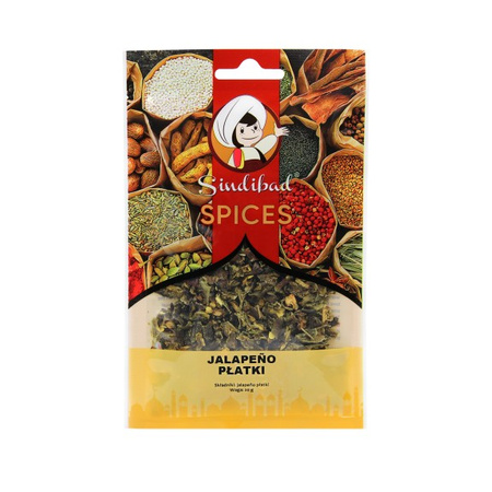 Jalapeño Flakes 20g | Sindibad