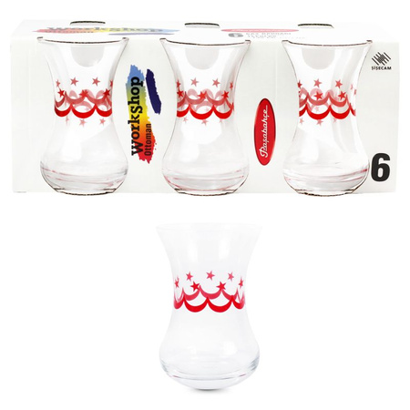 6x Szklanka Tulipan 'Ottoman' 120 ml  | Paşabahçe