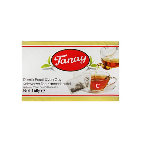 Black Ceylon Tea 80 Teabags | Tanay