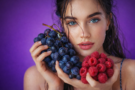 GRAPE RASPBERRY Woda Perfumowana Arabska 50 ml EDP | Al Rehab