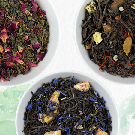 Zestaw 3 Naturalnych Herbat Liściastych | Sindibad Tea