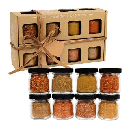 Zestaw 8 Przypraw "Dookoła świata" | Lavender Spices