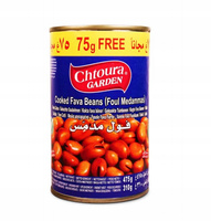Bób Fava Gotowany Klasyczny 400g (+75 g Gratis) | Chtoura