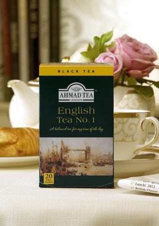Herbata Ekspresowa English Tea No. 1 40g | Ahmad Tea