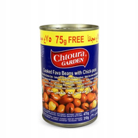 Bób Fava Gotowany Ciecierzycą 475g | Chtoura