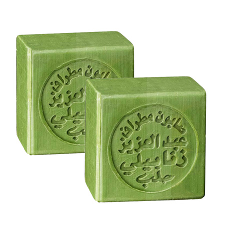 2x Mydło Aleppo Zanabili Oliwkowe 190g | Pafion Queen