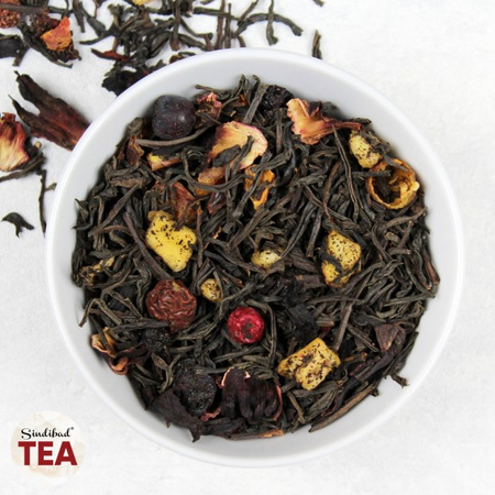 "Cherry & Hibiscus Flower" Leaf Tea 40g | Sindibad