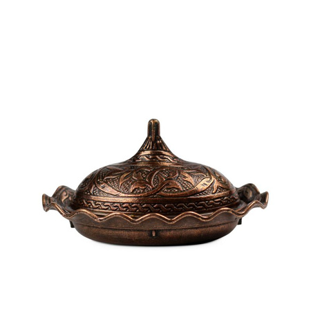 Sugar Bowl / Serving Plate for Turkish Delight | Antique Brown