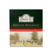 English Breakfast 100 Tagged Tea Bags 200g | Ahmad Tea
