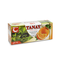 Orange Flavoured Black Tea 25 Teabags | Tanay