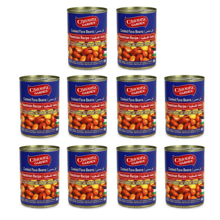10x Bób Foul Medames Palestyński 400g Chtoura
