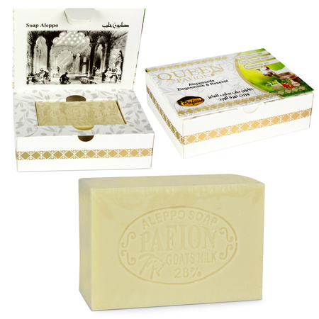 Aleppo Soap with Goat Milk & Rosehip Oil 150g | Pafion Queen