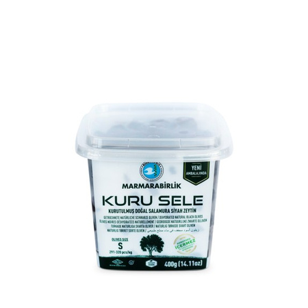 Oliwki Czarne S Kuru Sele 400g  | Marmarabirlik