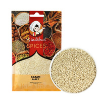 Sezam Biały Łuskany Ziarno 50g | Sindibad