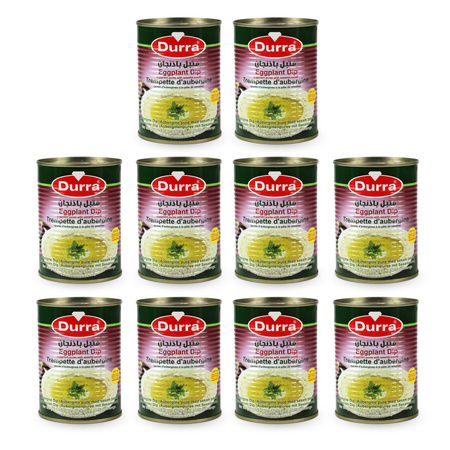 10 x Baba Ghanoush Pasta z Bakłażana 370 g Durra