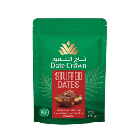 Daktyle Nadziewane Orzechami & Migdałami 250g Date Crown