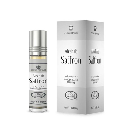 ALREHAB SAFFRON Concentrated Oil Perfume 6 ml | Al-Rehab