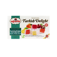 Turkish Delight 3 Fruit Flavours Mix 155g Ugurlu