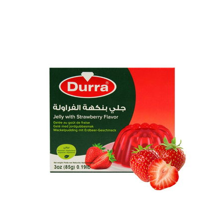Strawberry Instant Jelly 85g | Durra