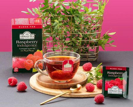 Raspberry Indulgence 40g | Ahmad Tea