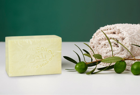Mydło Aleppo Oliwkowo Laurowe z Olejem Arganowym 150g | Pafion Queen