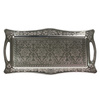 Turkish Ottoman Style Serving Tray  | Shiny Silver