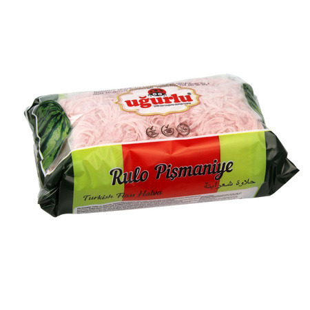Turkish Floss Halva Watermelon Flavour 220g | Uğurlu