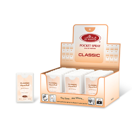 CLASSIC Woda Perfumowana Pocket Spray EDP 18 ml | Al Rehab