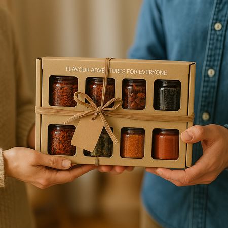 8 Hot Chilli Spices Gift set | Lavender