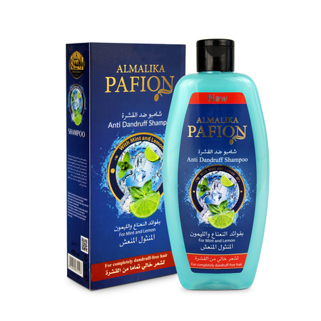 Anti-Dandruff Shampoo with Mint & Lemon 400 ml | Almalika Pafion