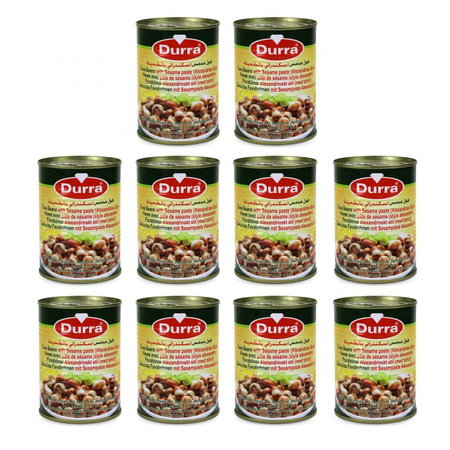 10x Foul Medammes Alexandrian with Tahini 400g Durra