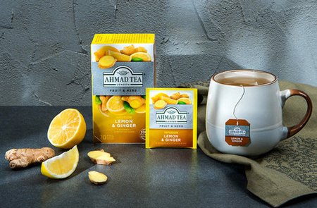 Lemon & Ginger 40g | Ahmad Tea