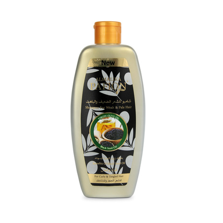 Szampon z Olejem z Nasion Czarnuszki 400 ml | Almalika Pafion