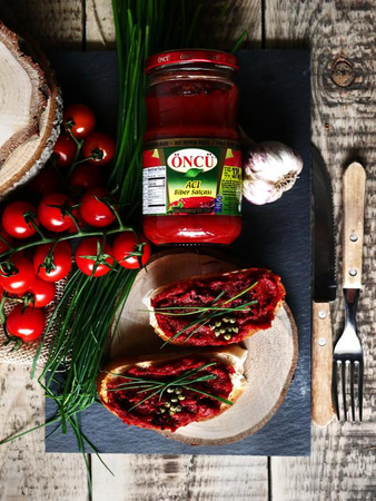 Pasta z Papryki Ostra (Aci) 370g | Öncü