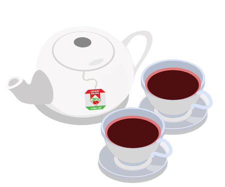 Ceylon Black Tea 100 Tea Bags | Cherry Brand