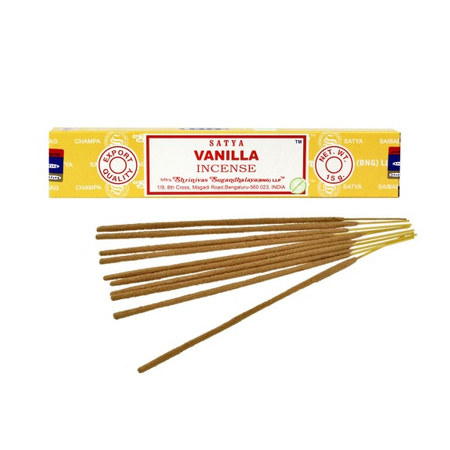 Kadzidełka Indyjskie WANILIA 15g Satya