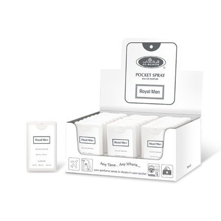 ROYAL MEN Perfume Pocket Spray EDP 18 ml | Al Rehab