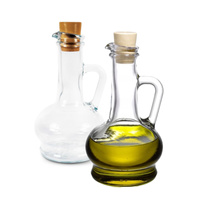 2x Szklana Karafka na Oliwę / Ocet 260 ml | Paşabahçe #80109