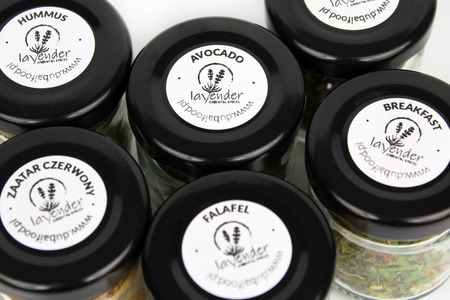 Zestaw 6 Wege Przypraw do Kuchni Roślinnej | Lavender Spices