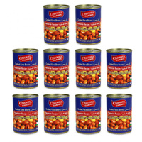 10x Bób Foul Medames Palestyński 400g Chtoura