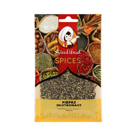 Black Pepper, Crushed 50g | Sindibad