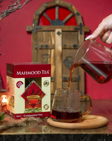Herbata Liściasta z Kardamonem 450g | Mahmood Tea