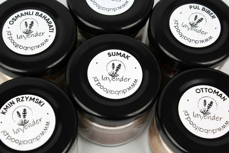 6 Spices for Turkish Cusine Gift Set | Lavender