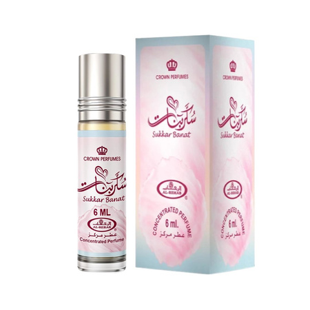 SUKKAR BANAT Concentrated Oil Perfume 6 ml | Al-Rehab
