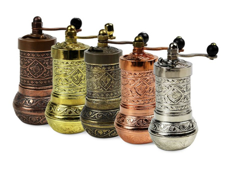 Manual Grinder For Coffee & Spices | Silver