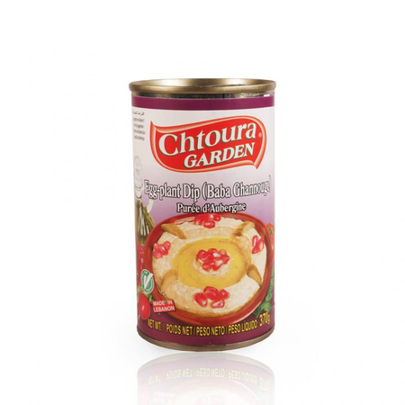 10x  Pasta z Bakłażana Baba Ghanoush 370g | Chtoura