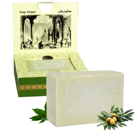 Mydło Aleppo Oliwkowo Laurowe  z Aloesem 150g  Pafion Queen